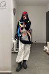 Walter Van Beirendonck Super Walter Knit sweater (led) AW22-23 5007 (A) Black